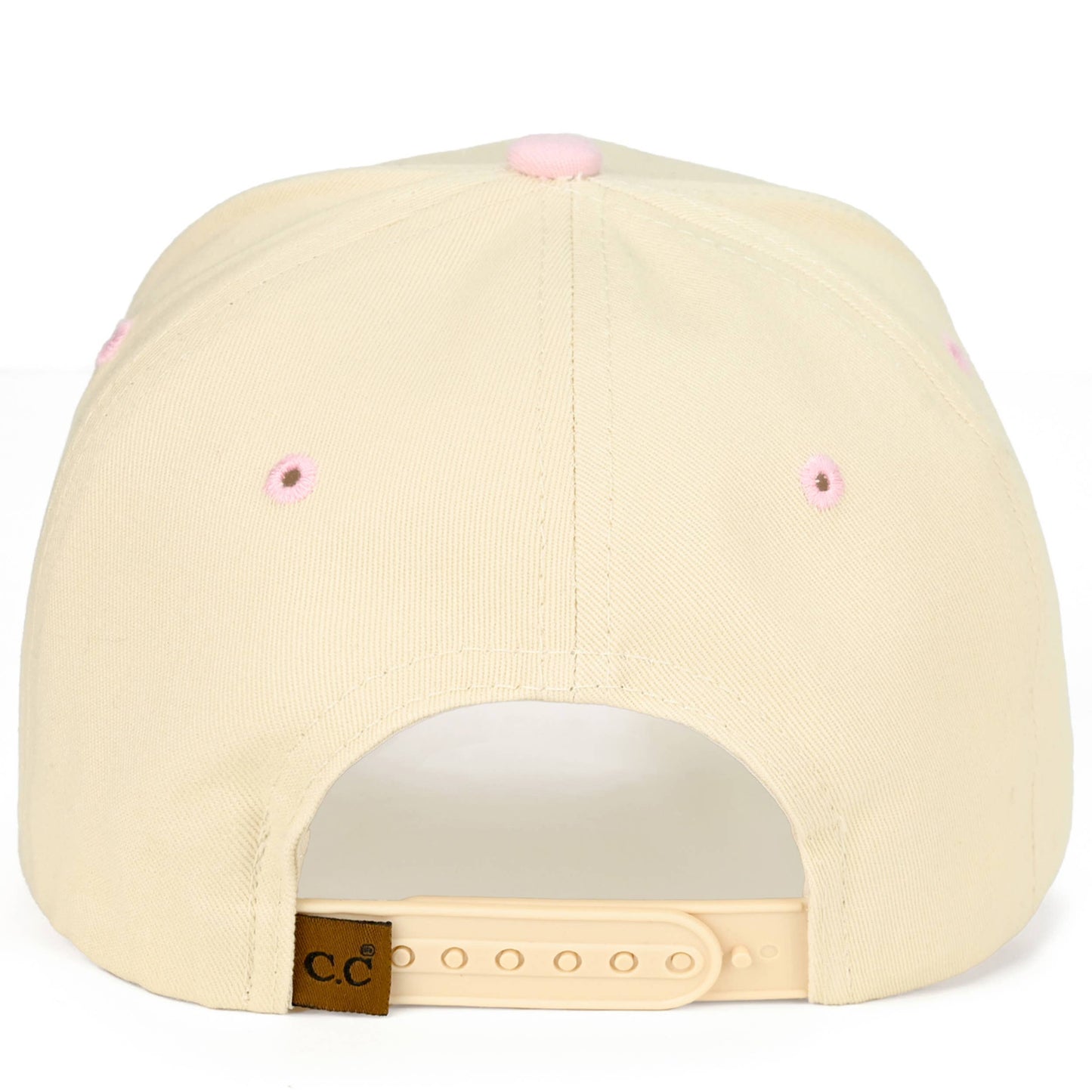 Put it on my Husbands Tab Trucker Hat