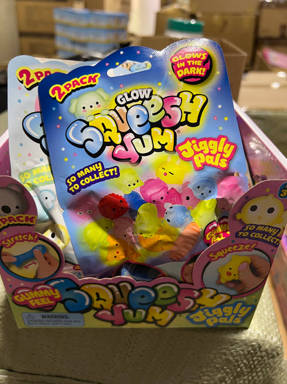 JARU Glow In The Dark & Gummy Jiggly Pals