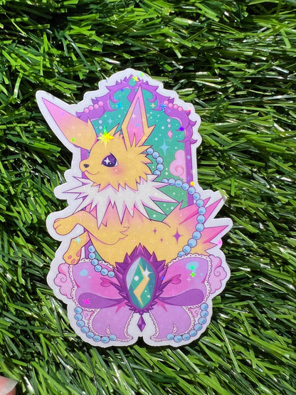 Evolution Stone Sticker Jolteon