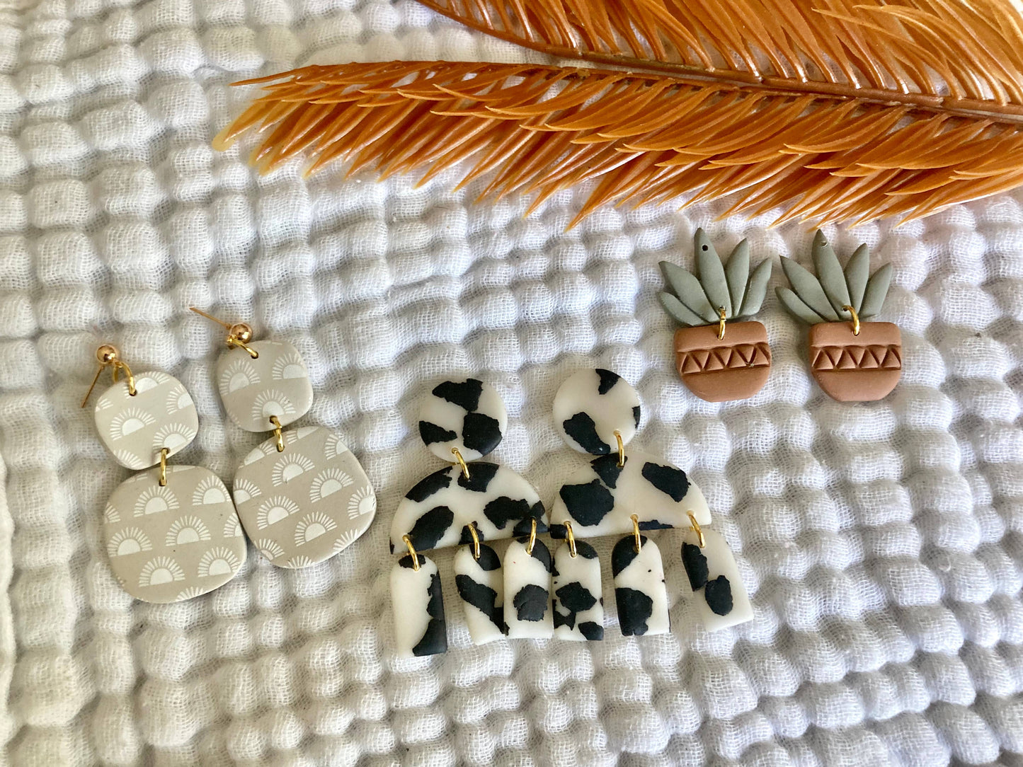 Succulent Earrings