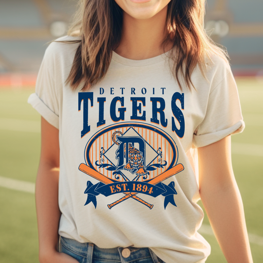 Classic Detroit Tigers Baseball