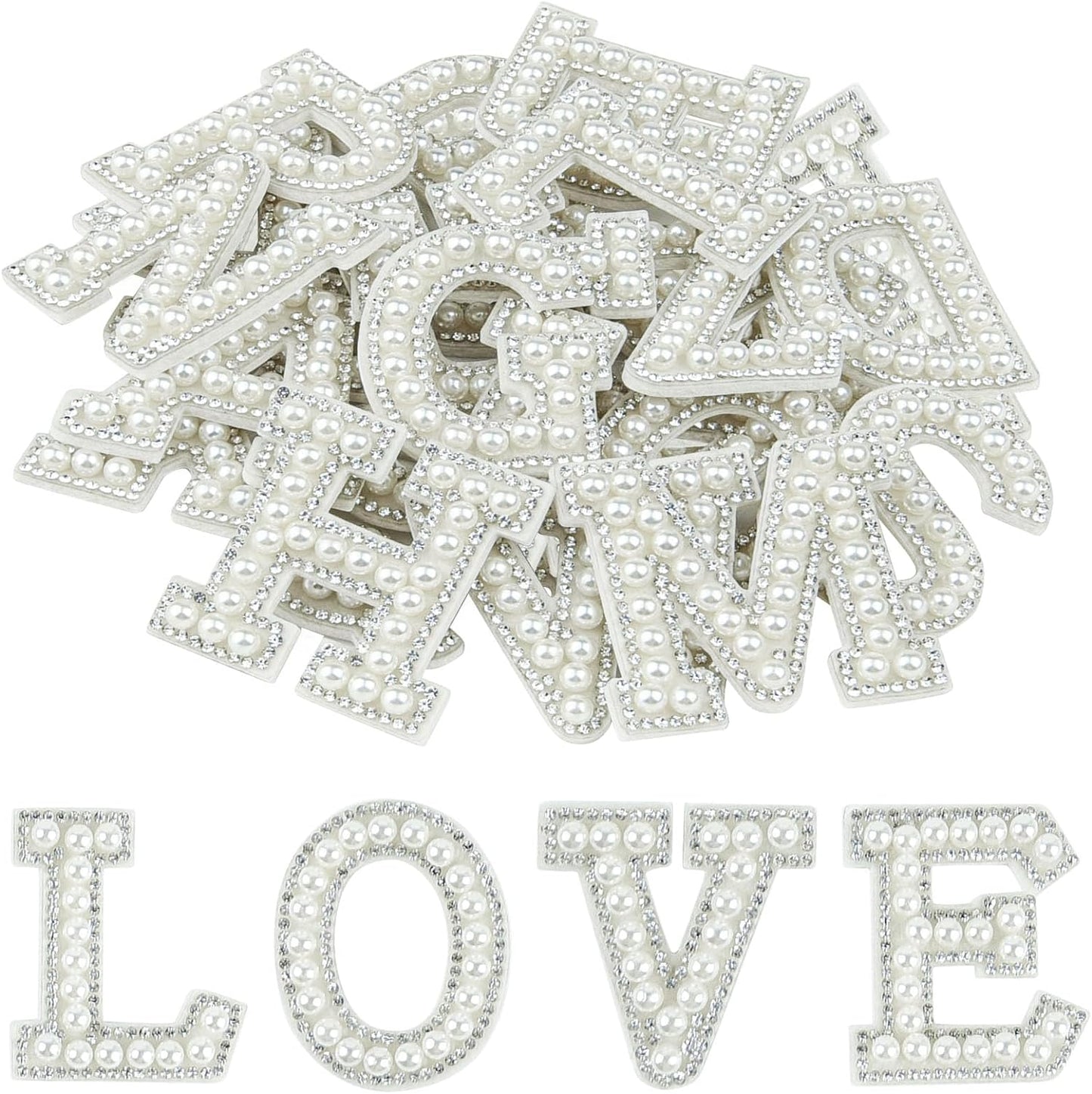 Pearly Letter Patches