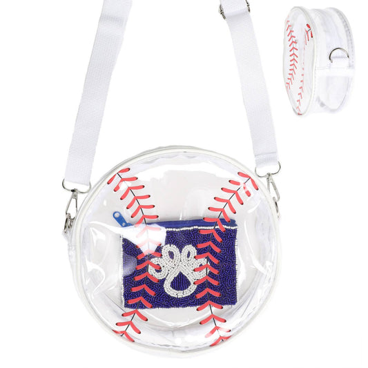 Transparent Stadium-Approved Baseball Bag