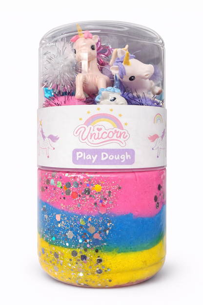 Unicorn Dough Jar