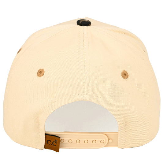 Put it on my Husbands Tab Trucker Hat