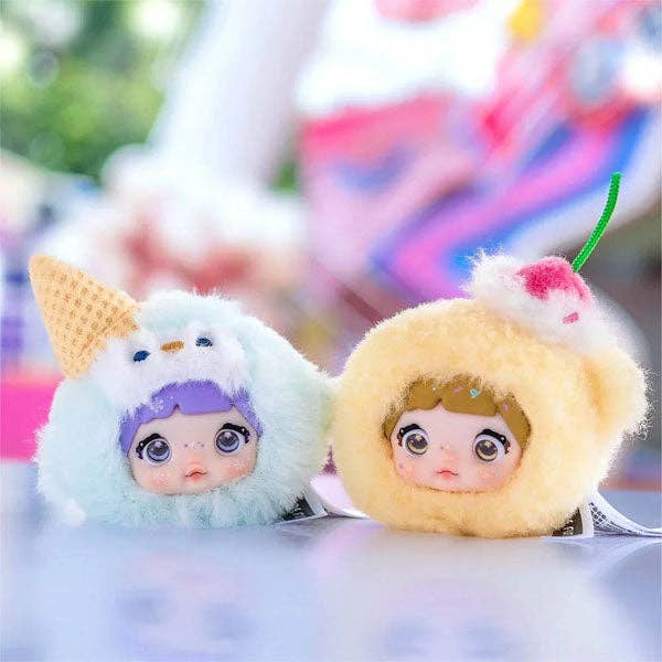 Nommi 100% Sweetness Series Kawaii Plush Doll Keychain Blind Box