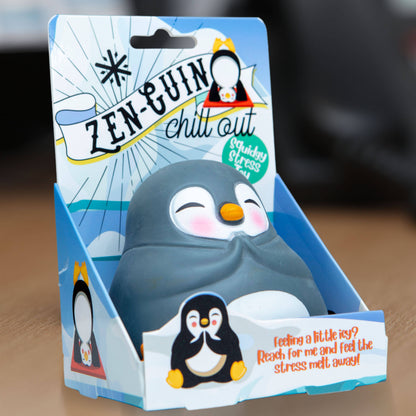 Squishy Stress Ball Toy - Zenguin - Novelty Fidget Squishies