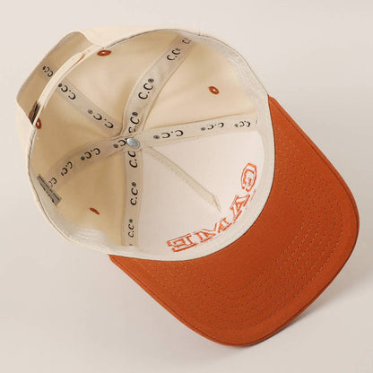 Game Day Embroidered Hat: Purple