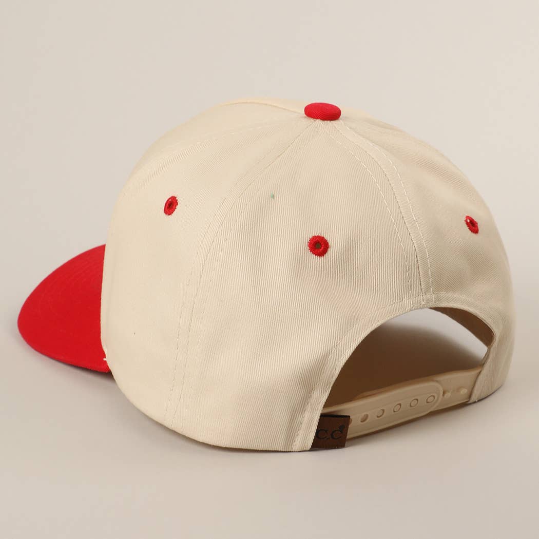 Game Day Embroidered Hat: Orange