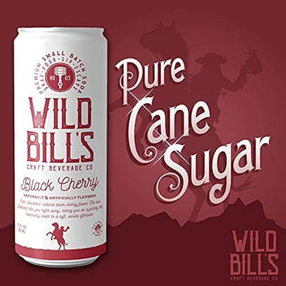 Black Cherry - Premium Cane Sugar Soda