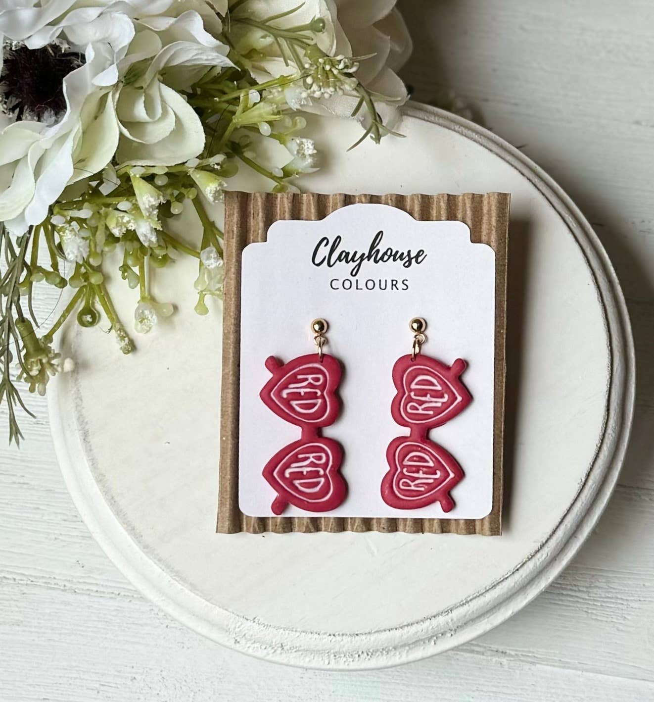 Red Earrings