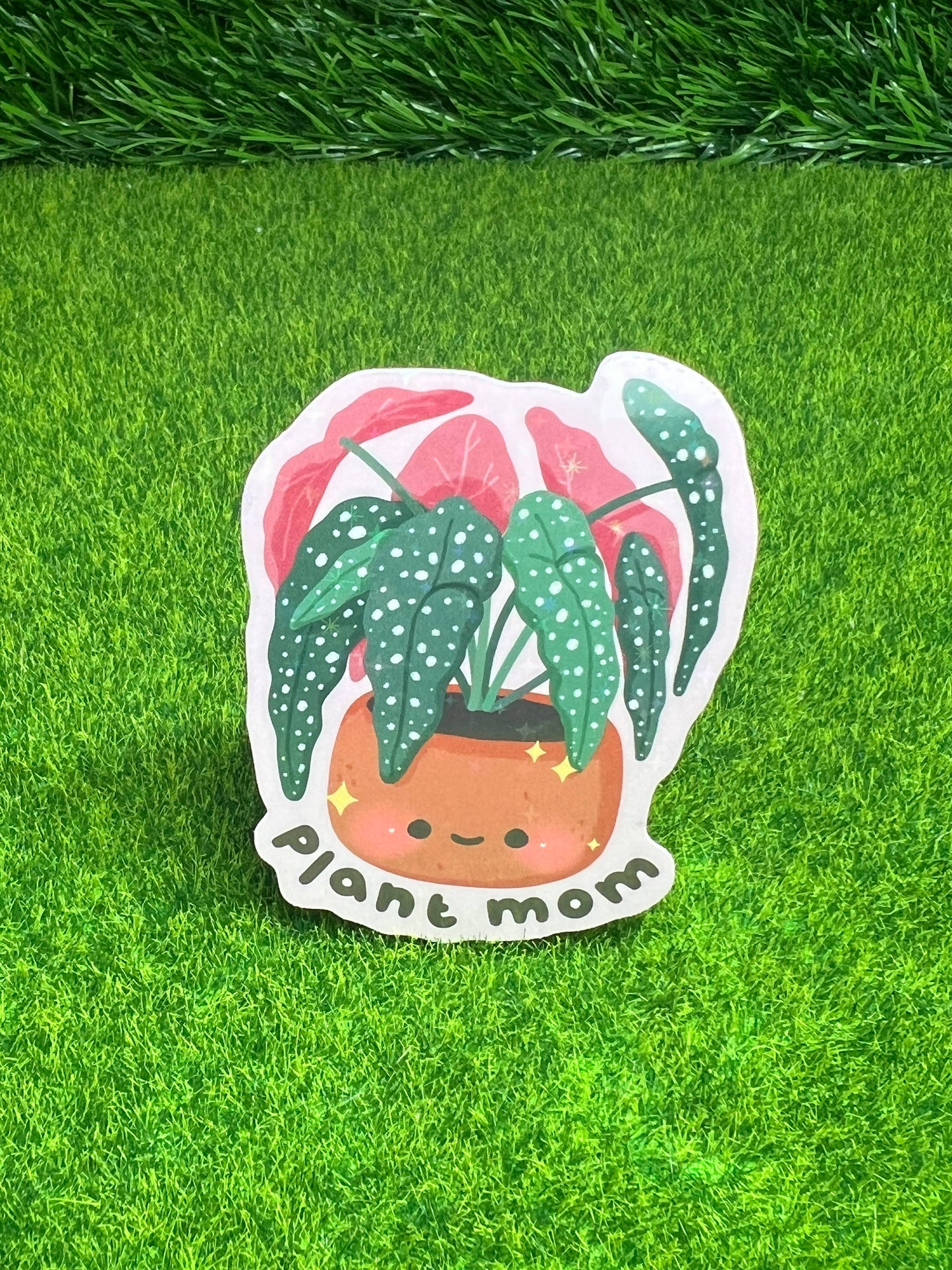 Plant Mom Sticker
