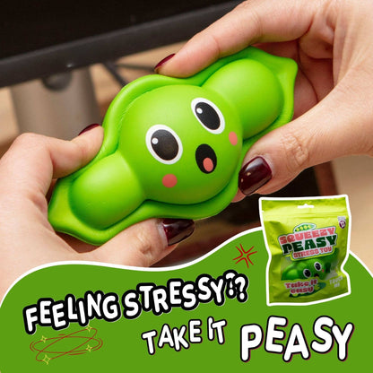 Squeezy Peasy Funny Stress Balls - Squishy Toy