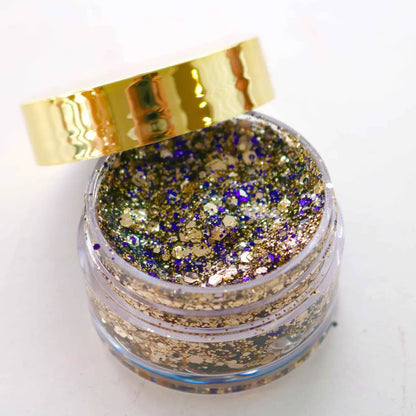 U of M Face Glitter Mini