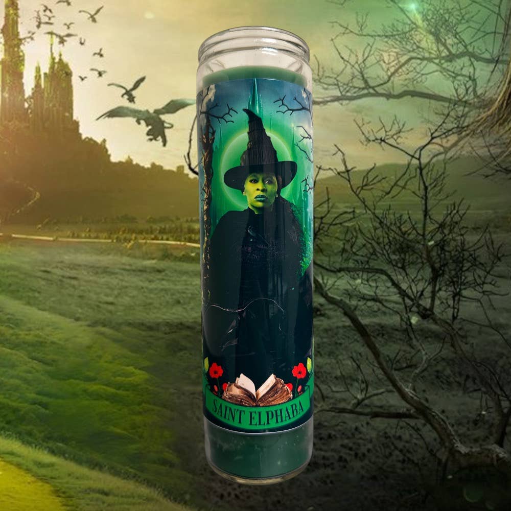 Elphaba Wicked Altar Candle