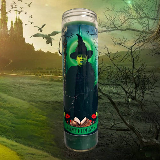 Elphaba Wicked Altar Candle
