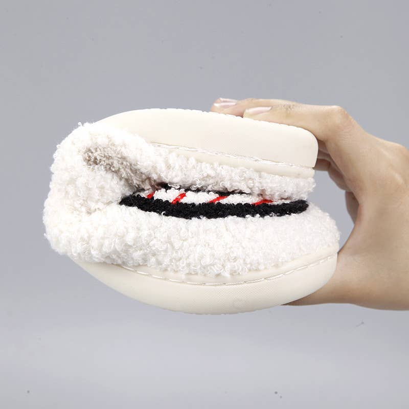 4th of July Smiley Slippers