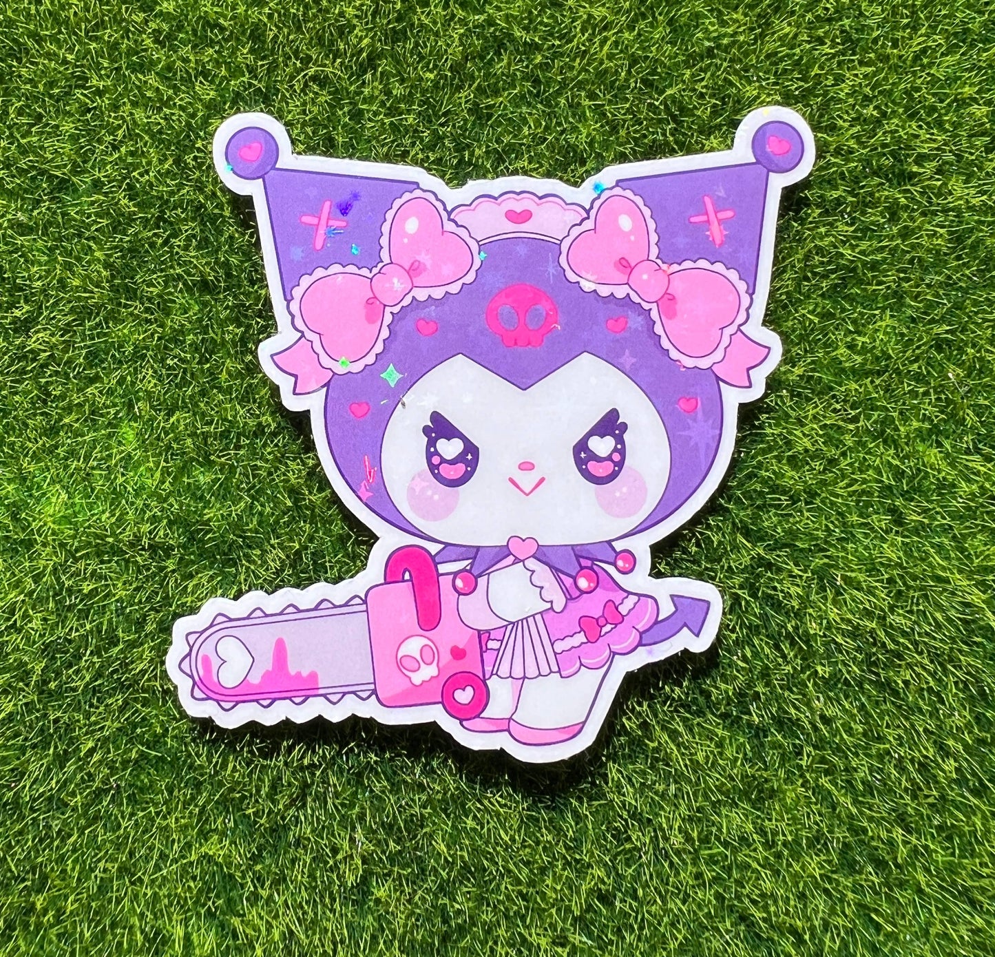 Horror Kuromi Sticker