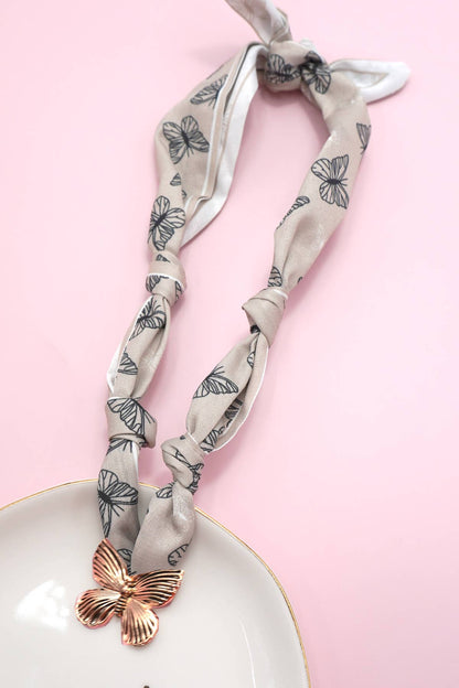 Scarf Charm Necklace