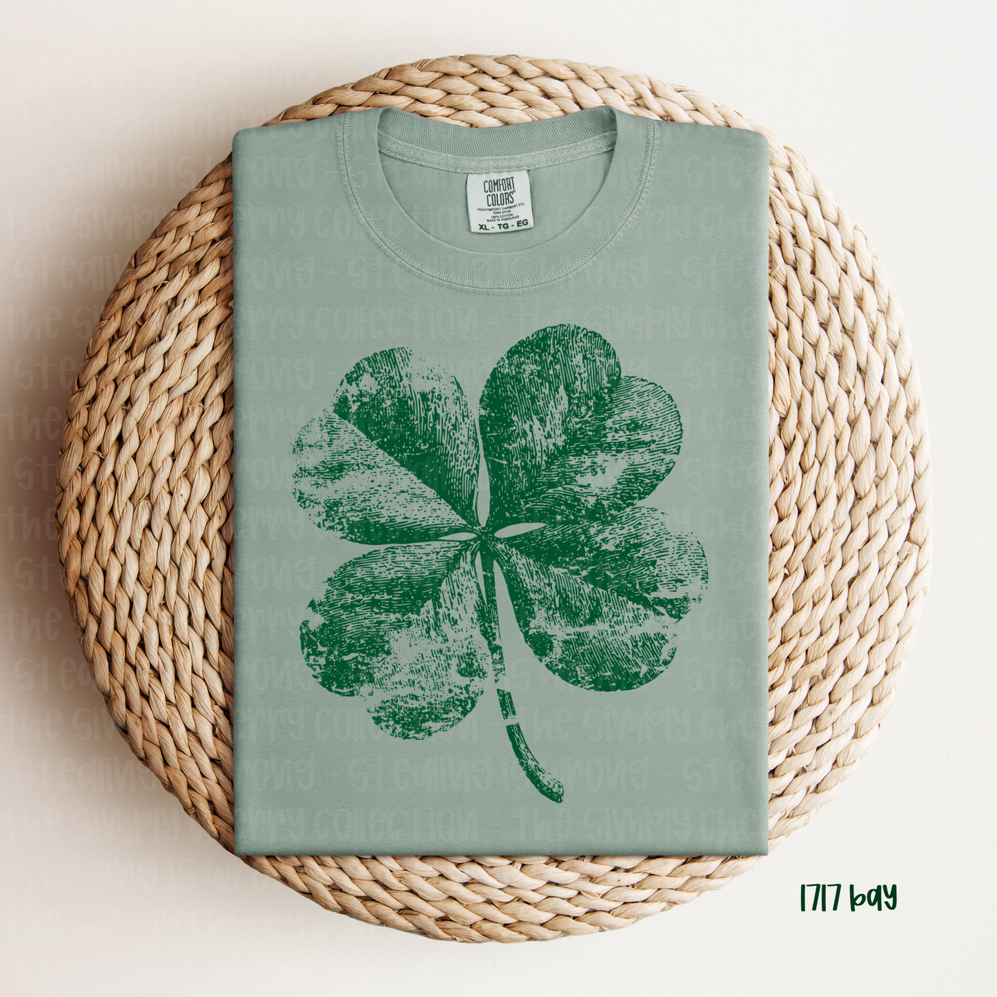 Halftoned Shamrock