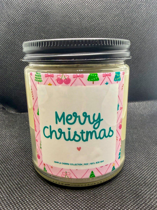 Merry Christmas Candle