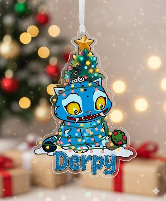 Derpy Kpop Demon Hunter Acrylic Ornament, Christmas  Gift