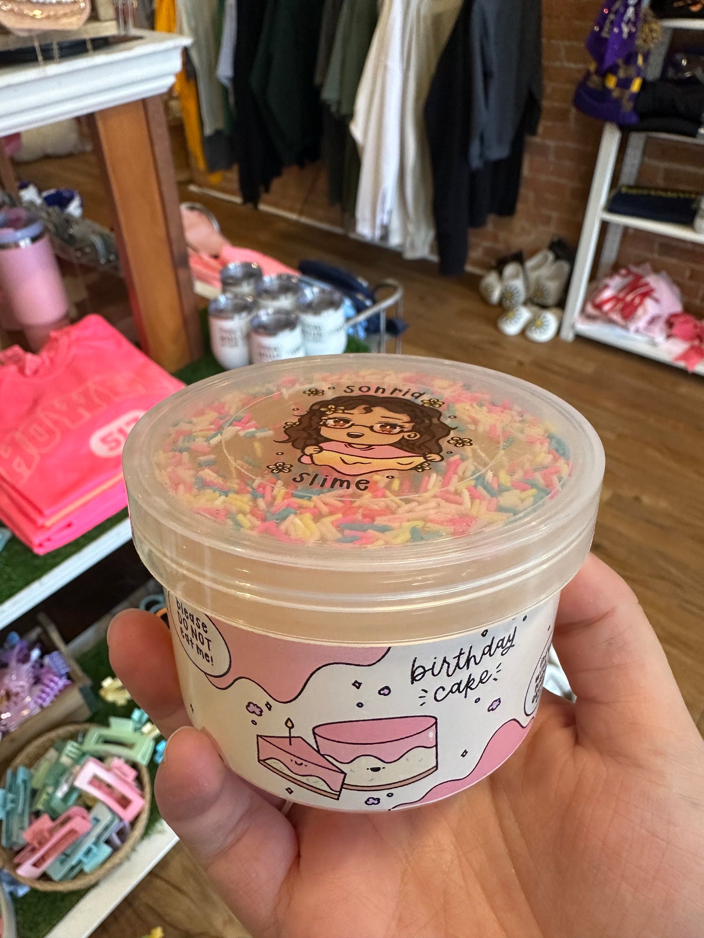 Birthday Cake Slime