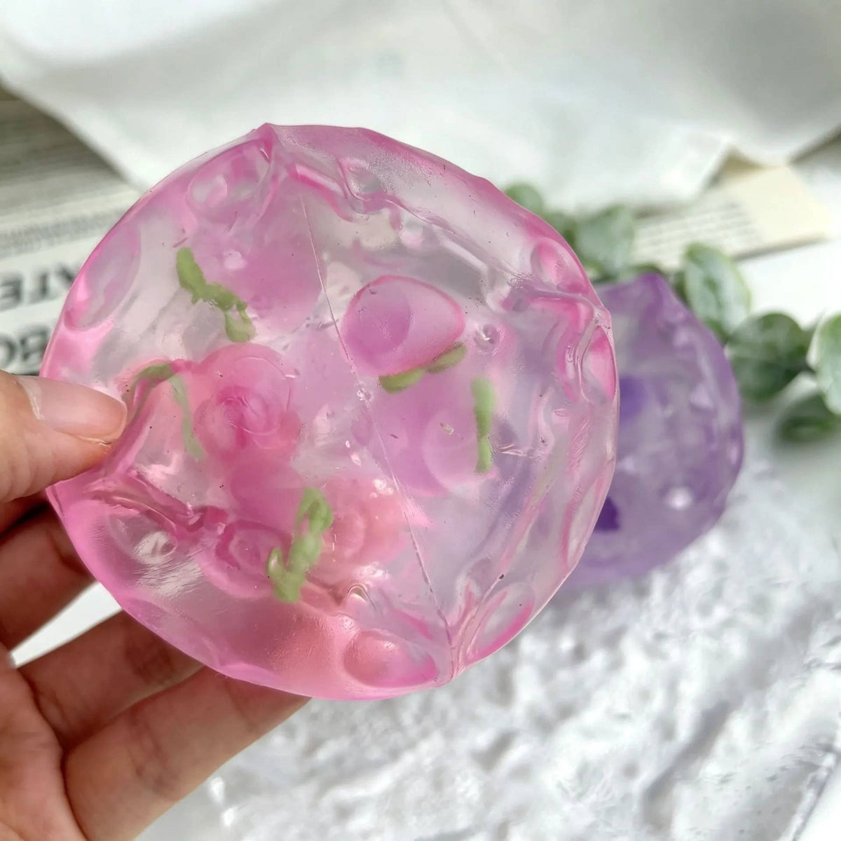 Cute Fruit Cheese Squishy Stress Relief Toy