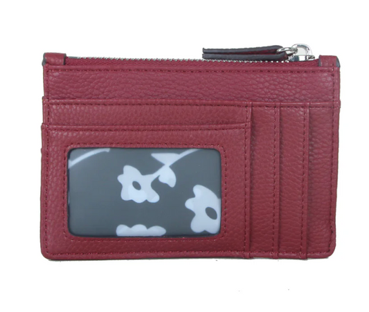 Copper Harbor Coin + Card Holder - Cherry