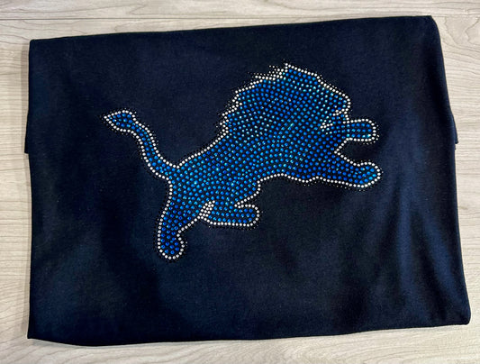 Rhinestone Lion