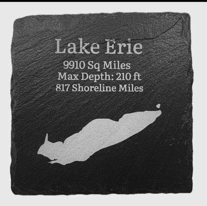 Slate Coasters Michigan Themed