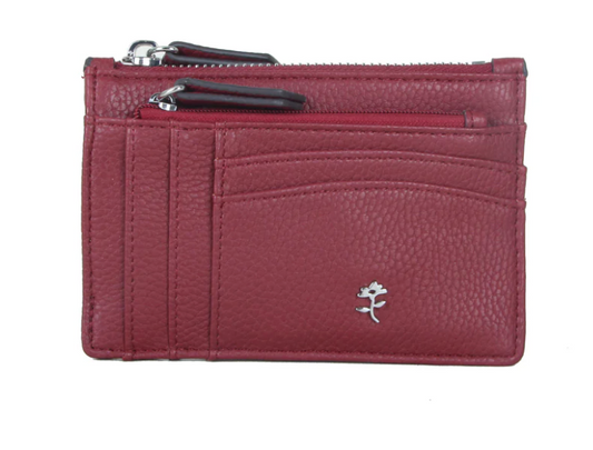 Copper Harbor Coin + Card Holder - Cherry