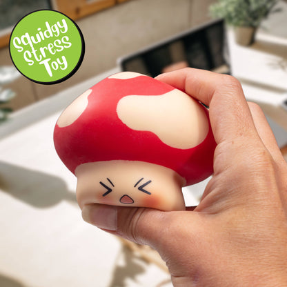 Squishy Stress Toy - Stress Shroom - Novelty Fidget Toys