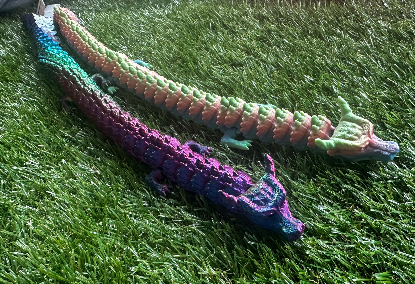 3D Large Crystal Dragon