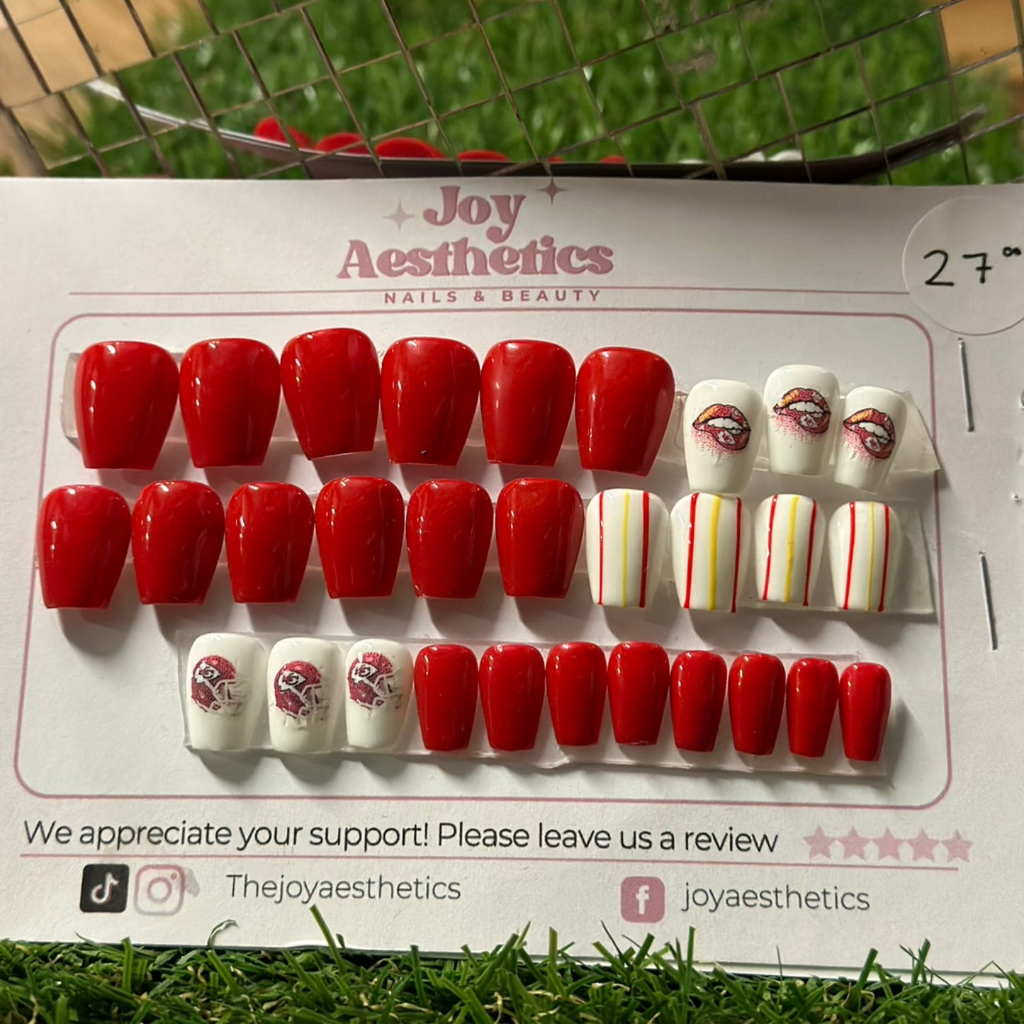 Taylor Chiefs Nails