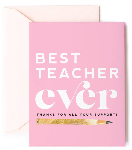 Teacher Appreciation Card