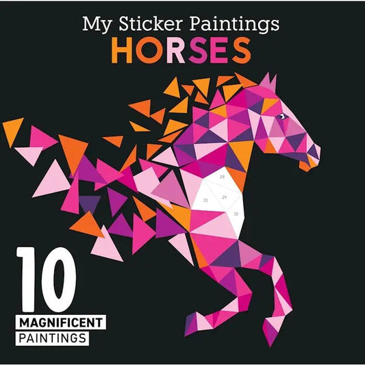 Horses Sticker Painting