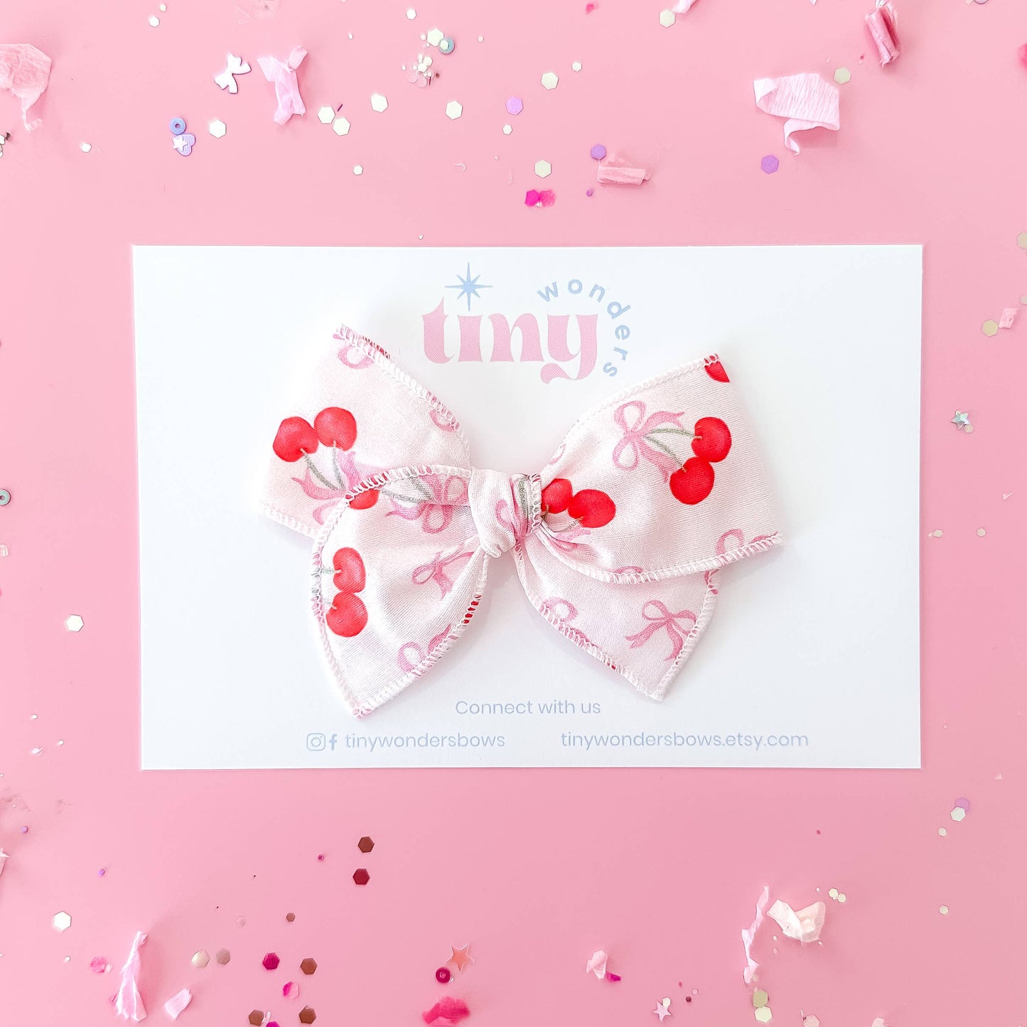Coquette Cherry Bow