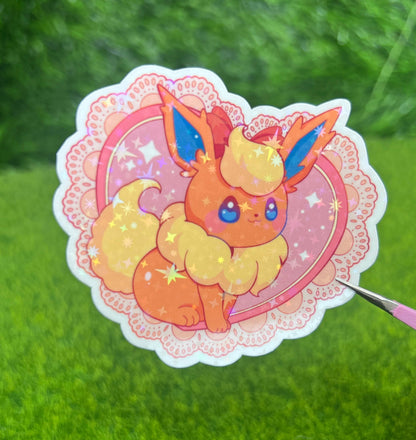 Sweetheart Evolution Sticker Fire