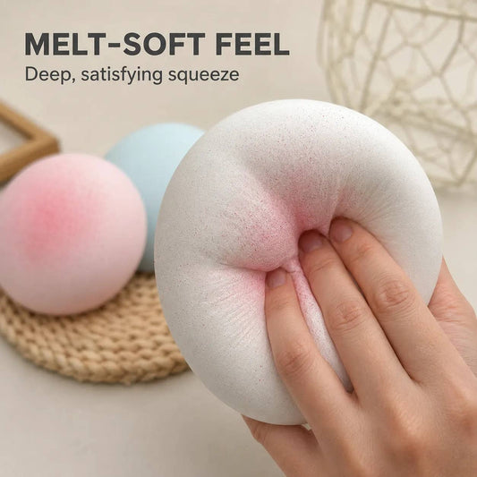 MeltSoft Cloud Bun Slow-Rise Squishy