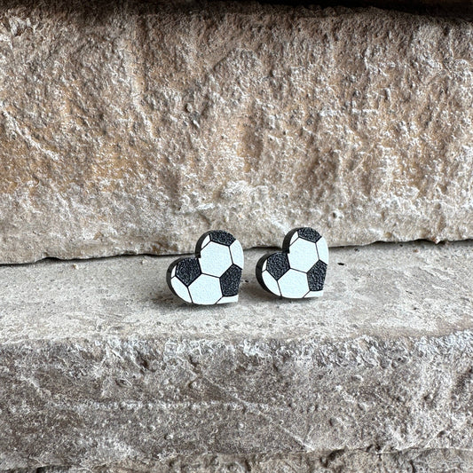 Soccer Earrings