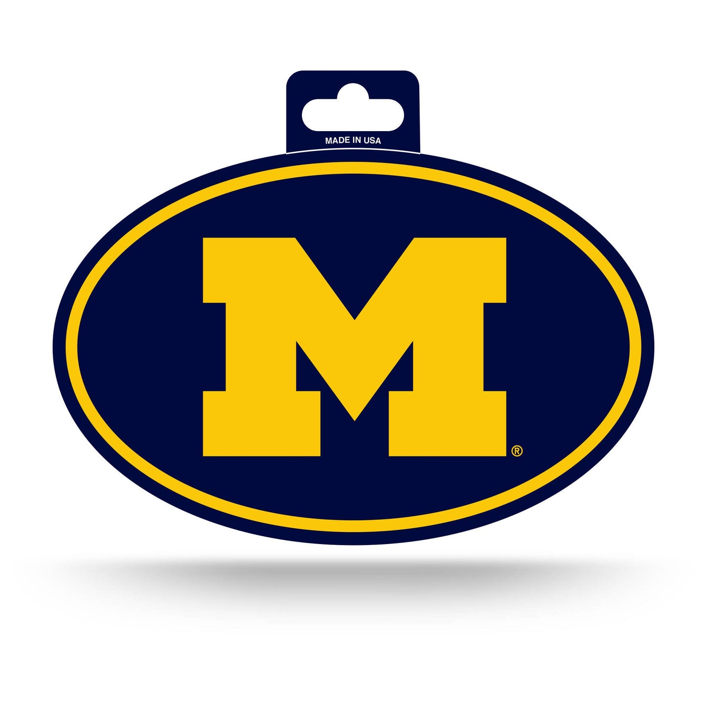 UofM Oval Decal