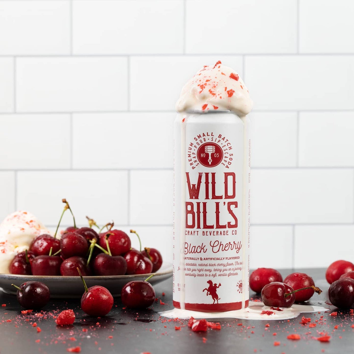 Black Cherry - Premium Cane Sugar Soda