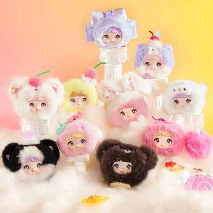 Nommi 100% Sweetness Series Kawaii Plush Doll Keychain Blind Box