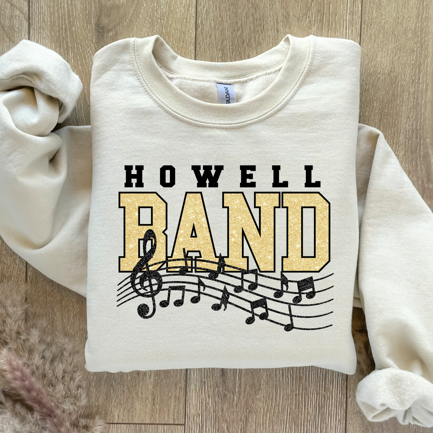 Howell Band Faux Glitter