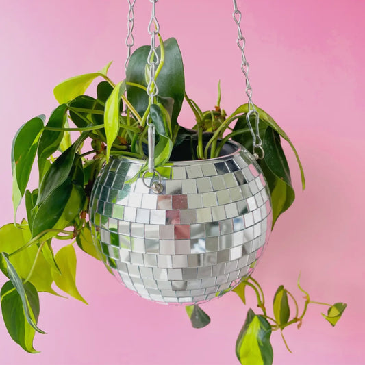 Disco Ball Planter
