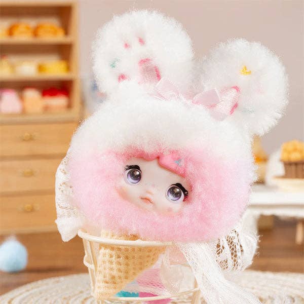 Nommi 100% Sweetness Series Kawaii Plush Doll Keychain Blind Box