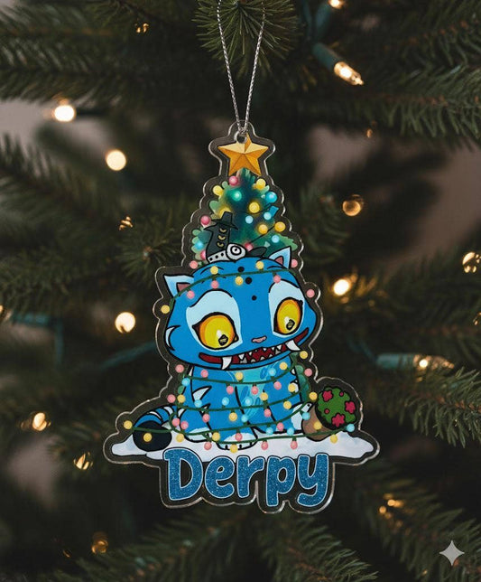 Derpy Kpop Demon Hunter Acrylic Ornament, Christmas  Gift