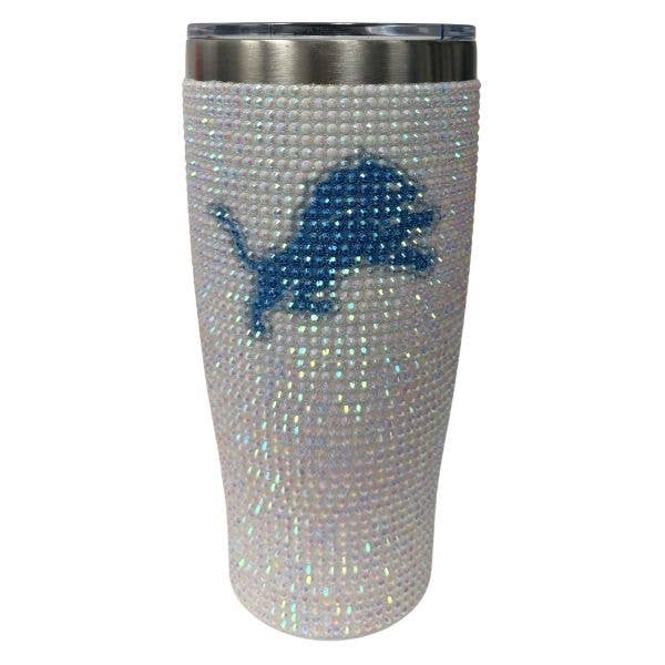 Detroit Lions Rhinestoned Tumbler