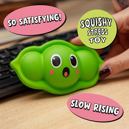Squeezy Peasy Funny Stress Balls - Squishy Toy